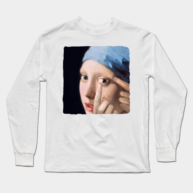 Contact Lens Long Sleeve T-Shirt by hayatininevreni